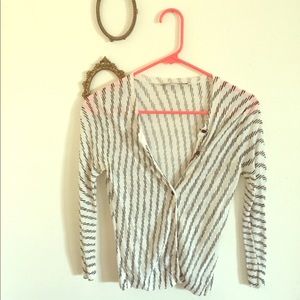 LOFT 3/4 sleeve cardigan XS